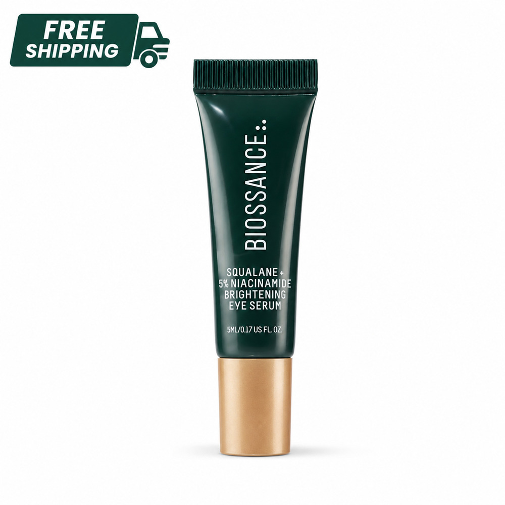 Biossance Squalane + 5% Niacinamide Brightening Eye Serum 5mL New Sealed